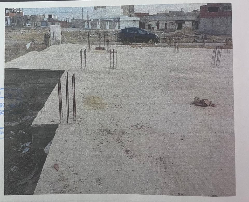 Terrian avec base construite kairouan afh5