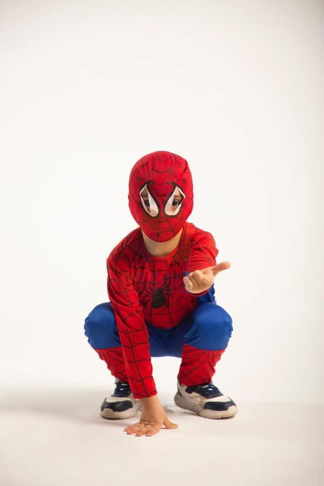 Tenue Spiderman 3 pièces
