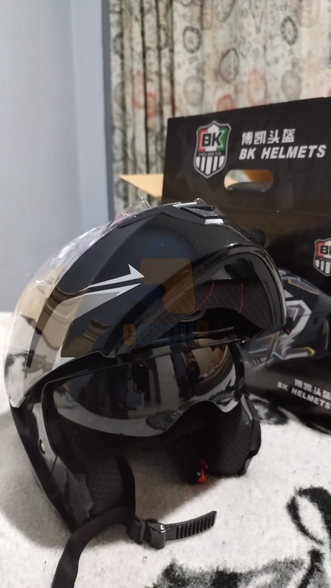 Casque moto bk helmets taille L