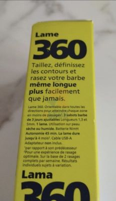 Tondeuse Philips One Blade 360