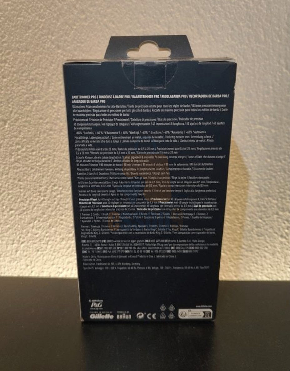 King C Gilette - beard trimmer pro