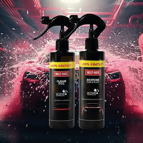 PACK Nettoyage and Rénovation Intérieur Voiture